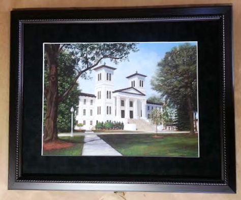 Framed Wofford Football Jersey! – Columbia Frame Shop