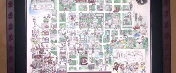 Old USC Caricature Map!