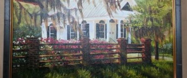 Nice Limited Edition Printed on Canvas!  Edisto Church!