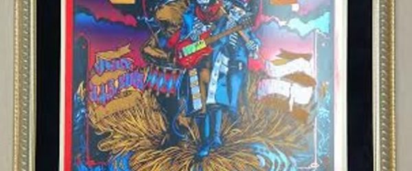 Framed Grateful Dead Fare Thee Well Poster!