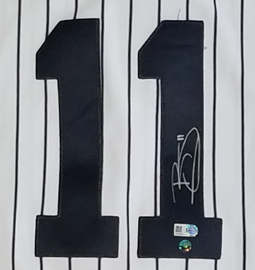 Framed Autographed Brett Gardner NY Yankees Jersey! – Columbia